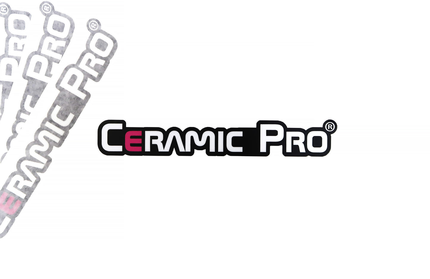 Ceramic Pro Matte Finish Stickers