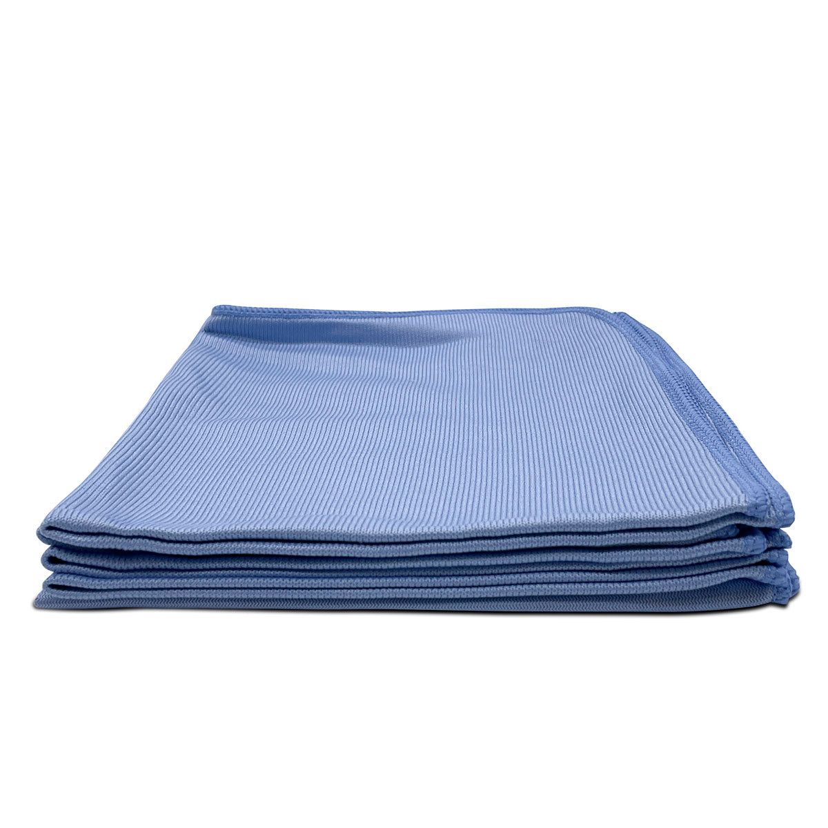 Blue Glass Microfiber Towels